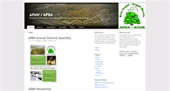 Desktop Screenshot of apaw.ca